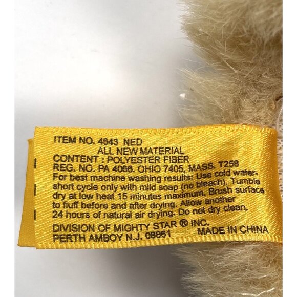 VTG 1994 DCN Industries 24K POLAR PUFF Special Effects Ned Bear PUPPET #4643 EUC - Picture 6 of 6